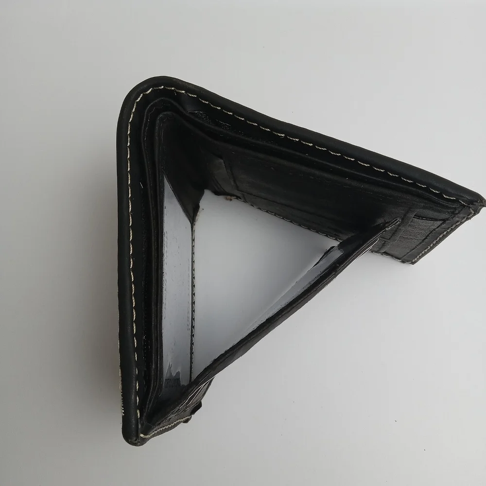 Men's Western Wallet Genuine Leather Hand Crafted Bifold Cowboy Rodeo‎ Wallet